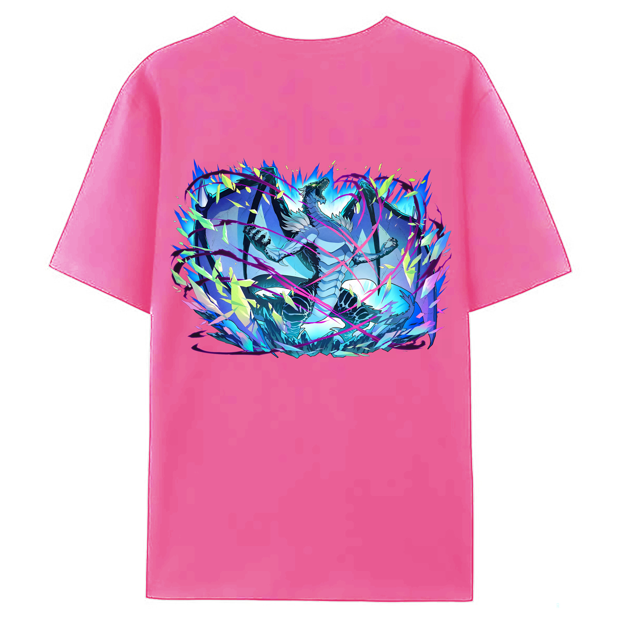 （画像用） 転スラ Regarding Reincarnated to Slime レディース半袖Tシャツ(バックプリント)